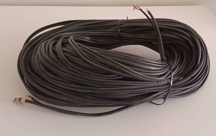 RG59 CCTV 100M BLACK COAXIAL PURE COPPER CABLE.