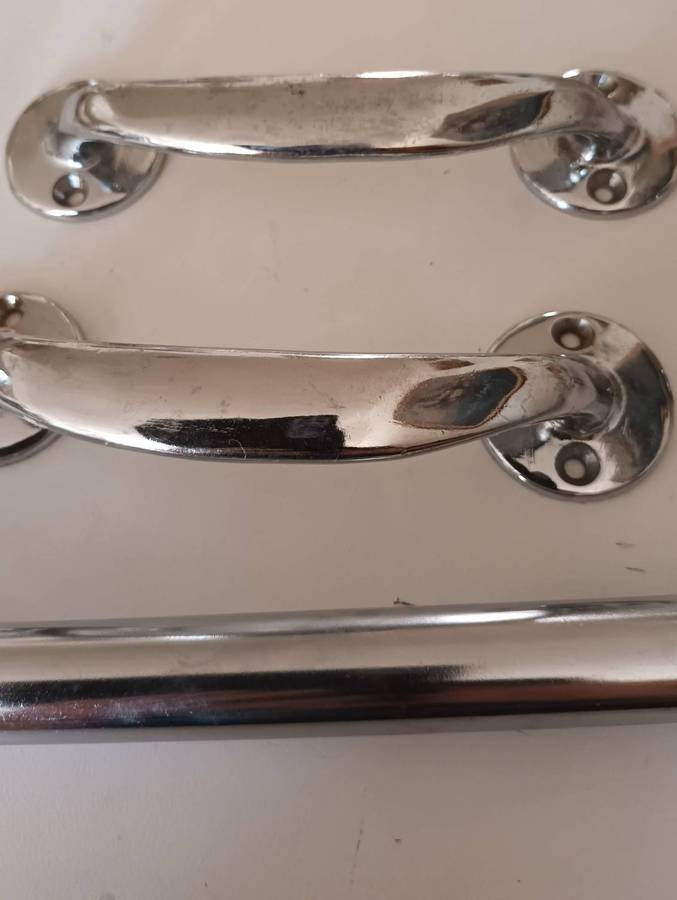 Lot of Chrome Handles.