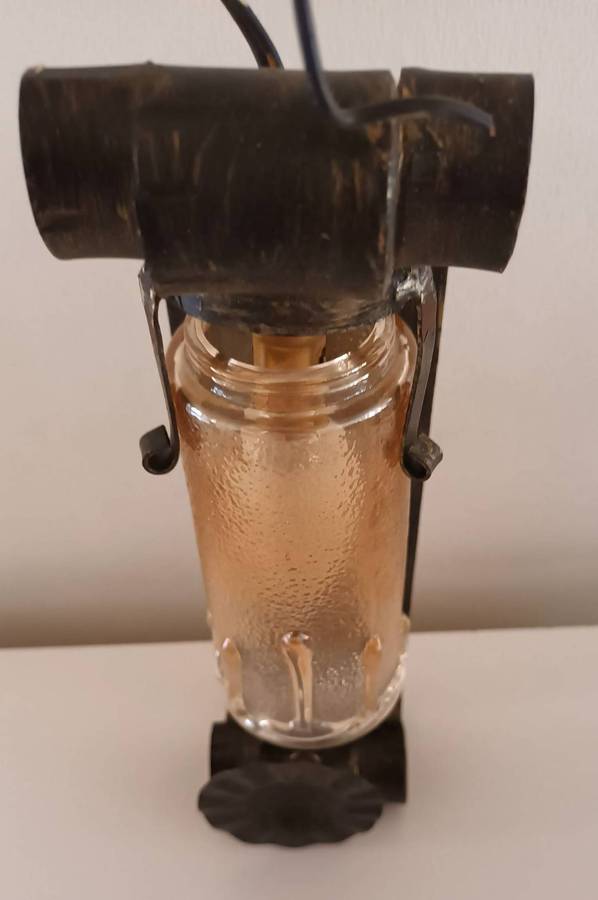 Wall Lamp. Length 31cm. Width 8cm.