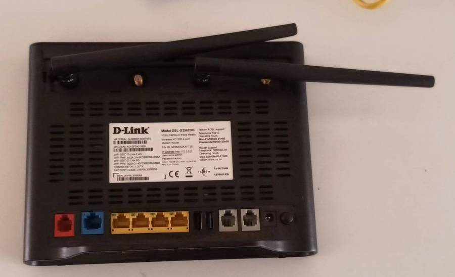 D-Link DSL-G2562DG Modem Router Modem.