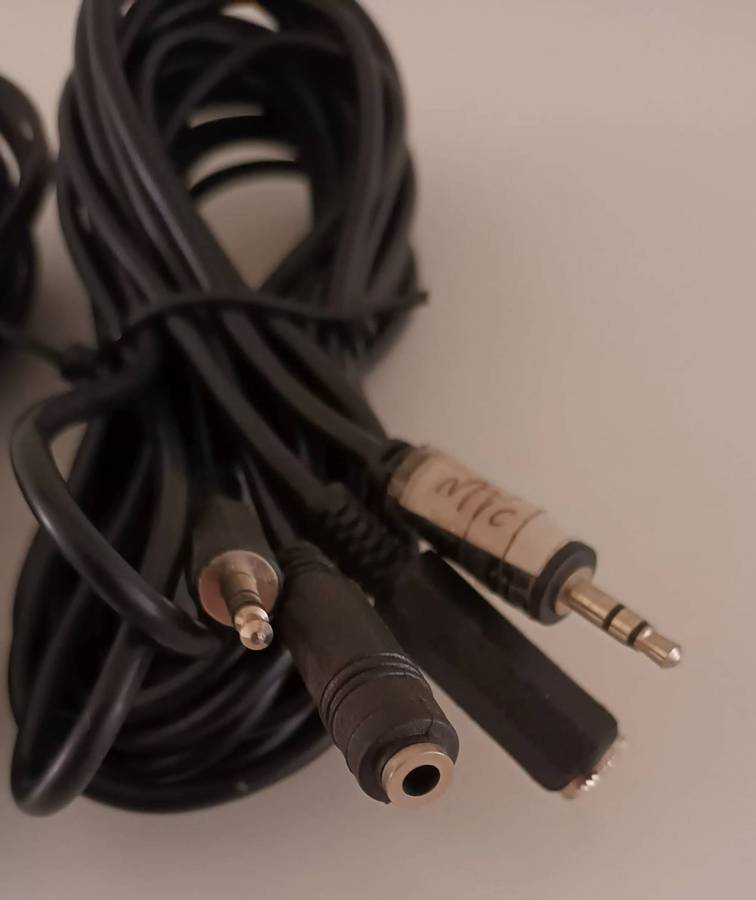 3.5mm Audio Extension Cables.