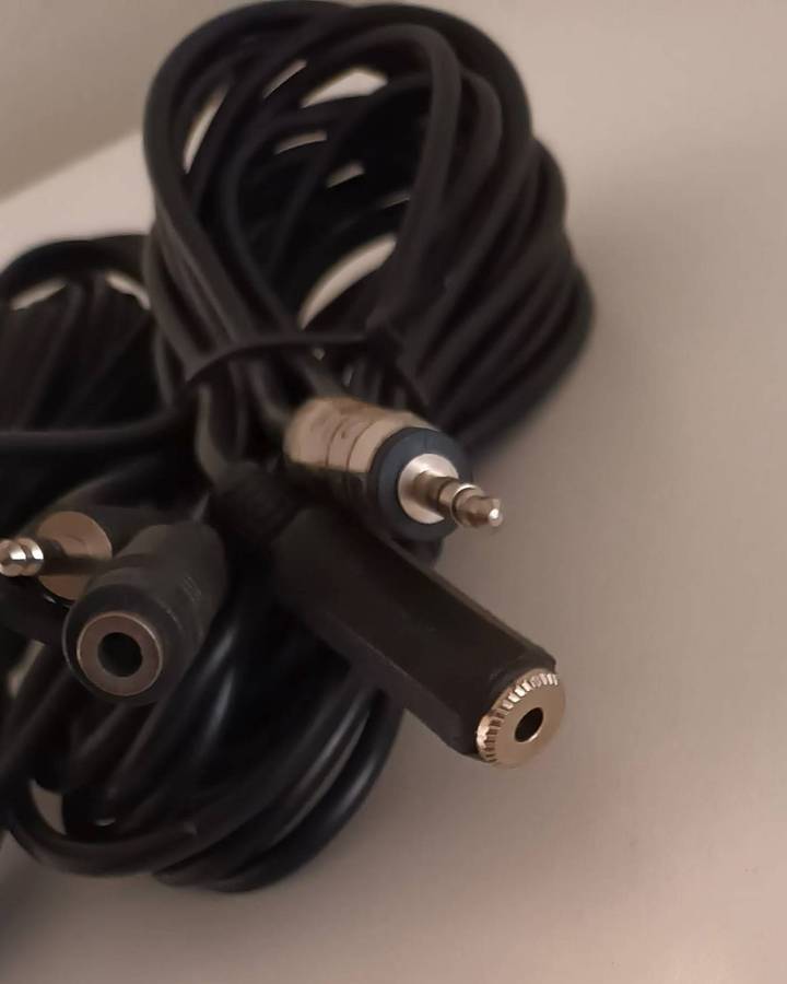 3.5mm Audio Extension Cables.