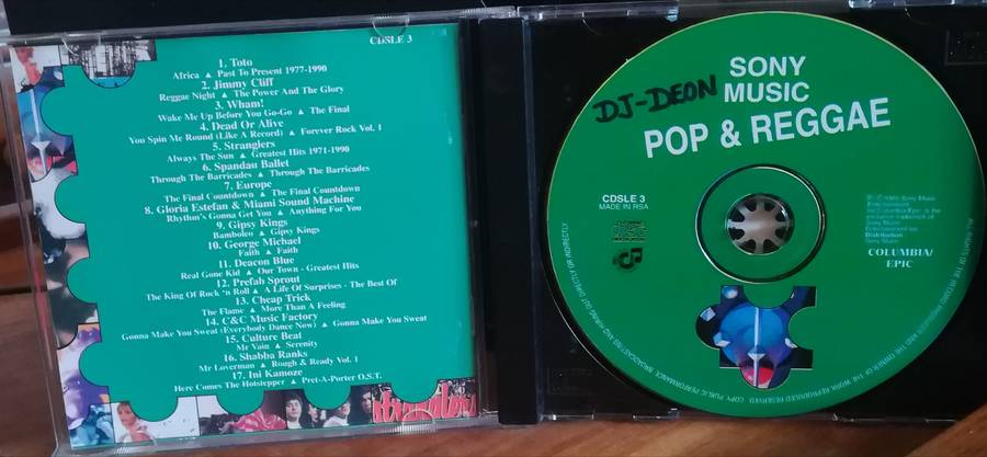SONY MUSIC - POP & REGGAE CD