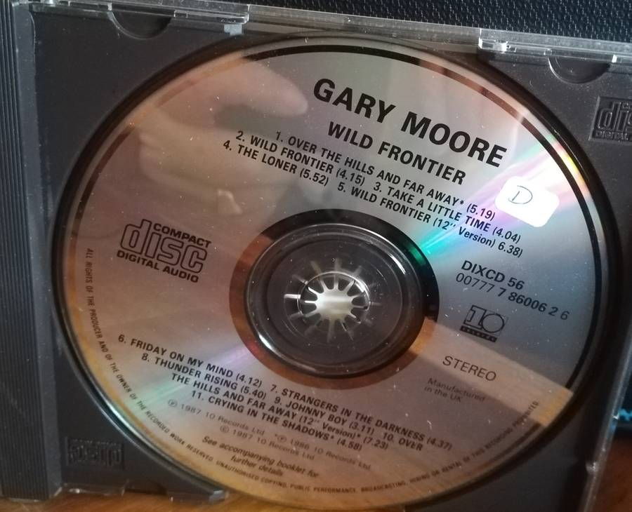 GARY MOORE - WILD FRONTIER CD