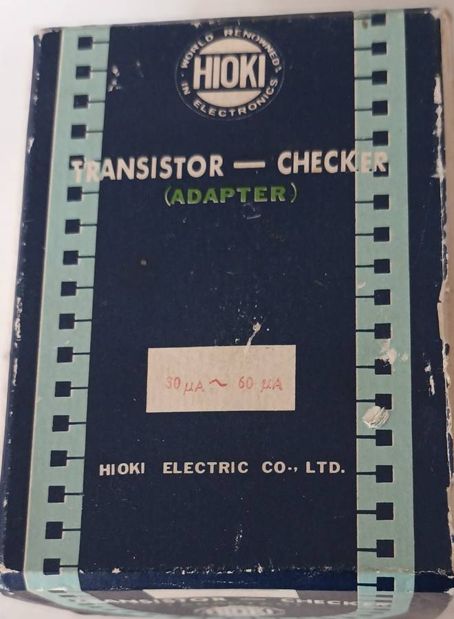 HIOKI TRANSISTOR CHECKER.