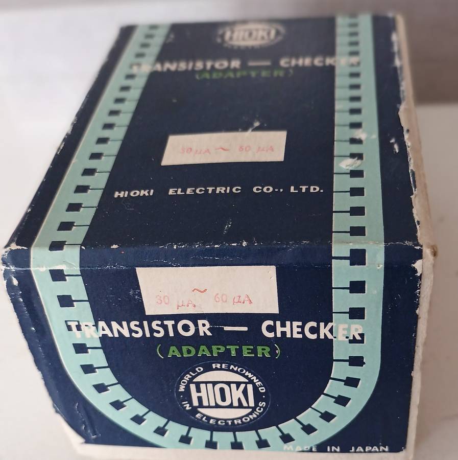 HIOKI TRANSISTOR CHECKER.
