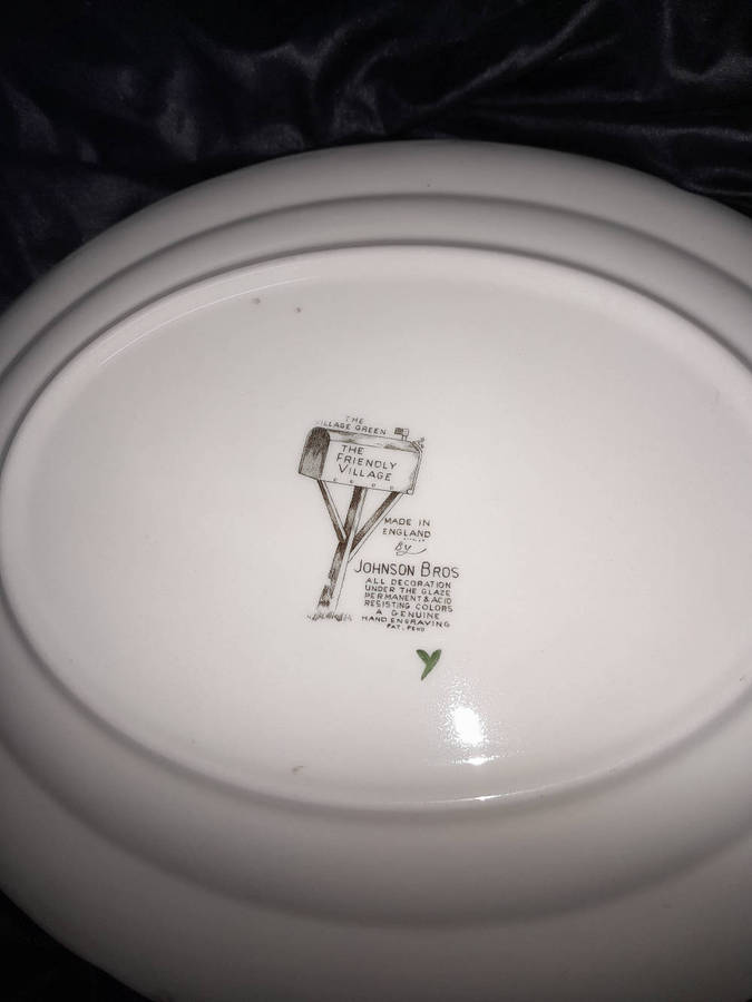 Johnson brothers plates decorative made in England.