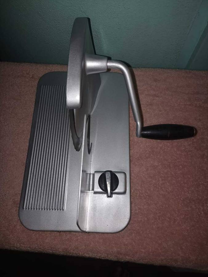 Vintage Pineware bread slicer refurbished