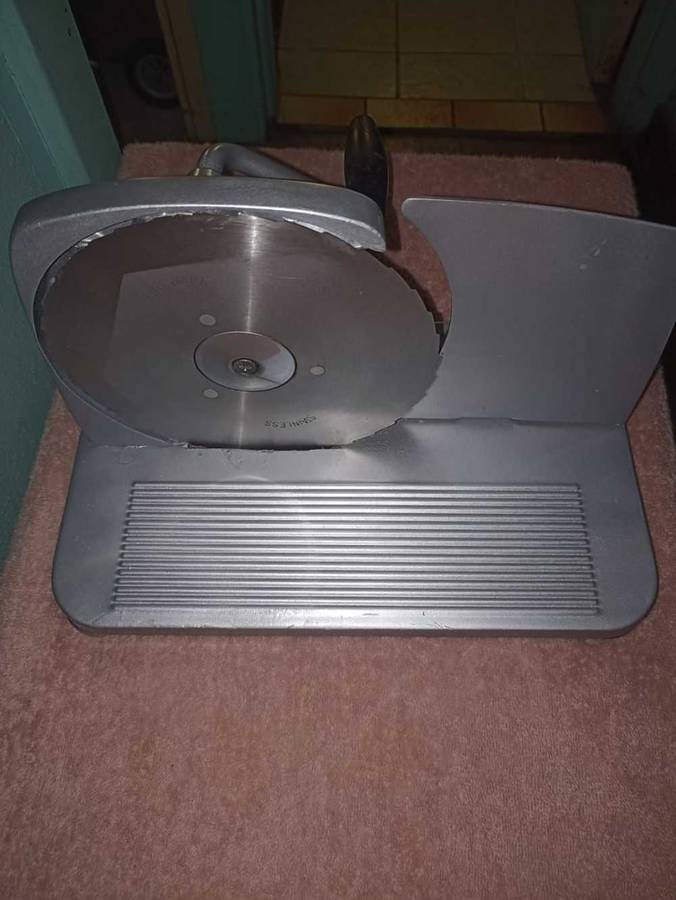 Vintage Pineware bread slicer refurbished