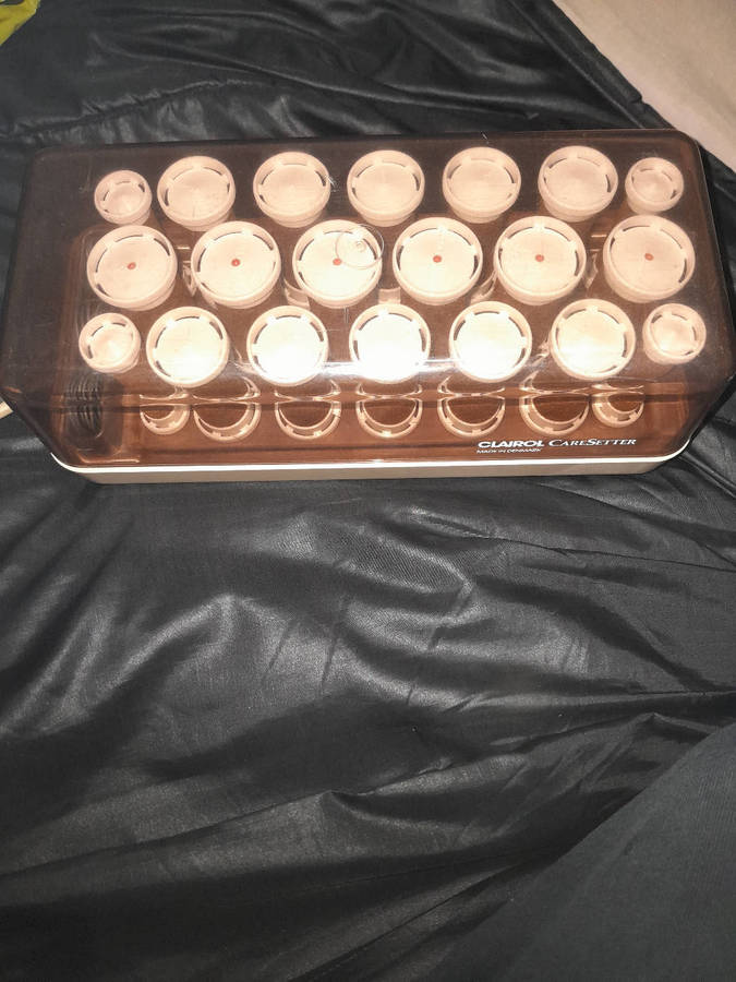 Clairol electric curlers made in Danmark