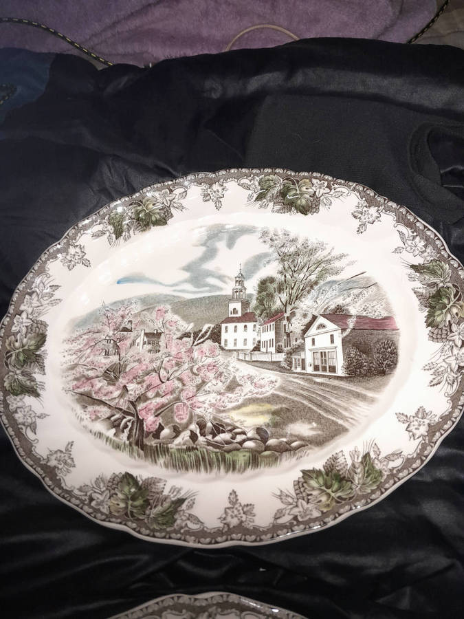 Johnson brothers plates decorative made in England.