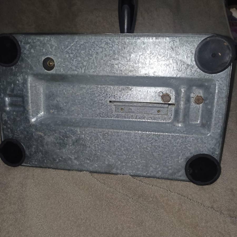 REFURBISHED VINTAGE PINEWARE BREAD SLICER