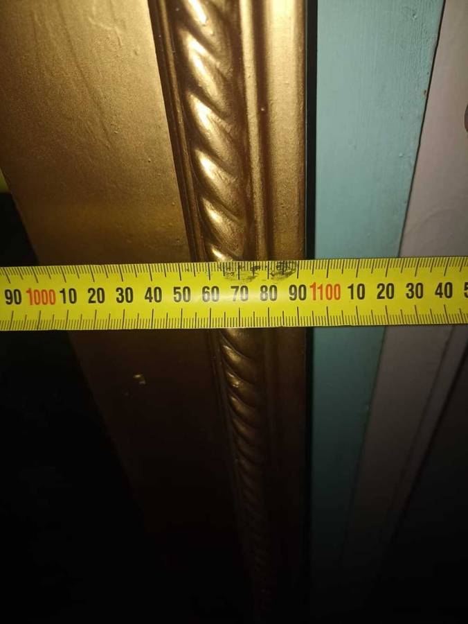 Beautiful huge Golden refurbished Mirror
