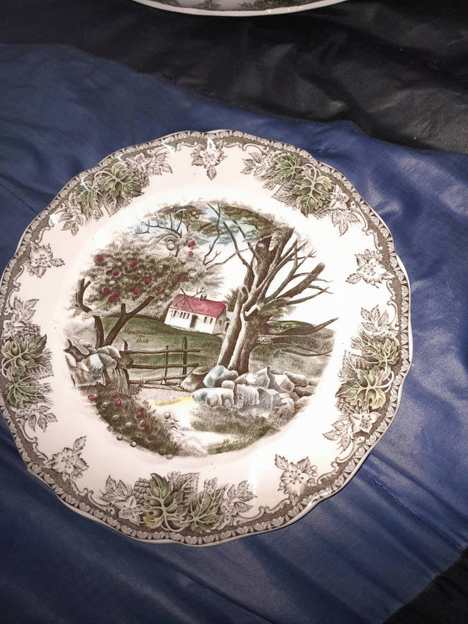 Johnson brothers plates decorative made in England.