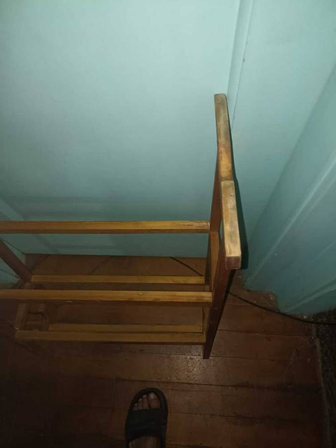 Oregon pine wooden Towel Rack