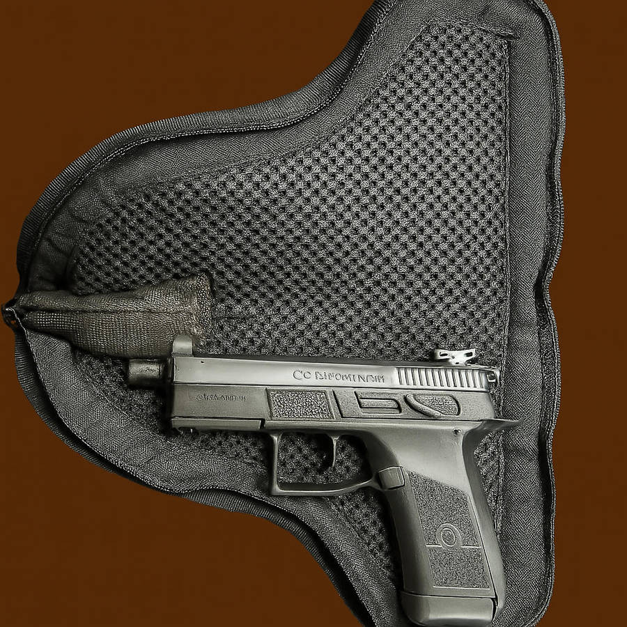 SAPS / KOEVOET - Distinctive 2nd Pattern Camo  Service Pistol Holster