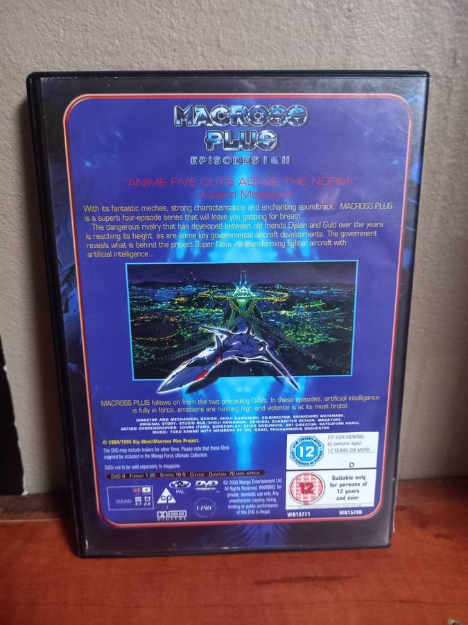 Manga Force Macross Plus Episode 1 And 2