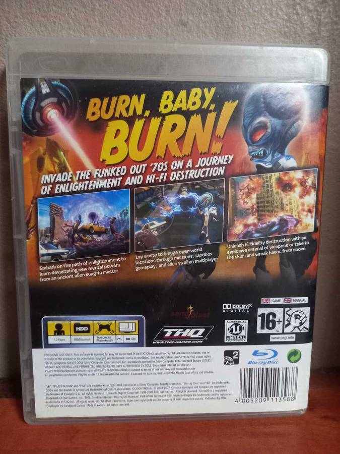 Destroy All Humans! Path Of The Furon