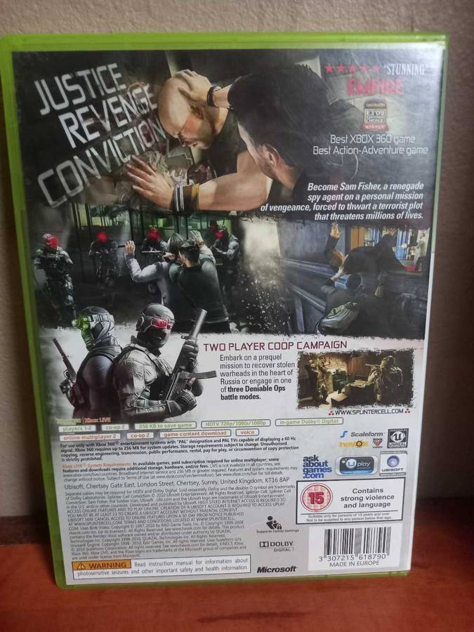 Tom Clancy's Splinter Cell Conviction