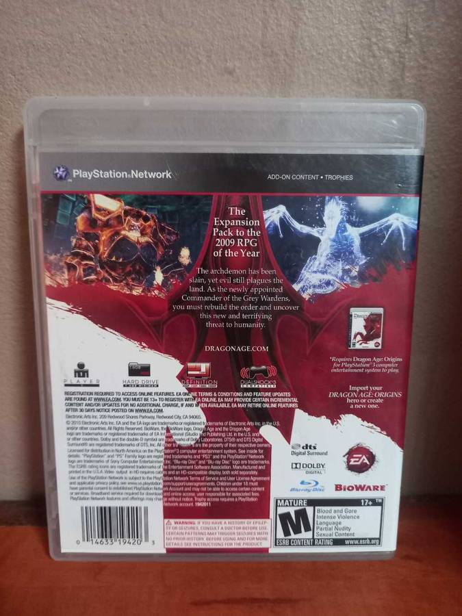 Dragon Age Origins And Origins Awakening Bundle