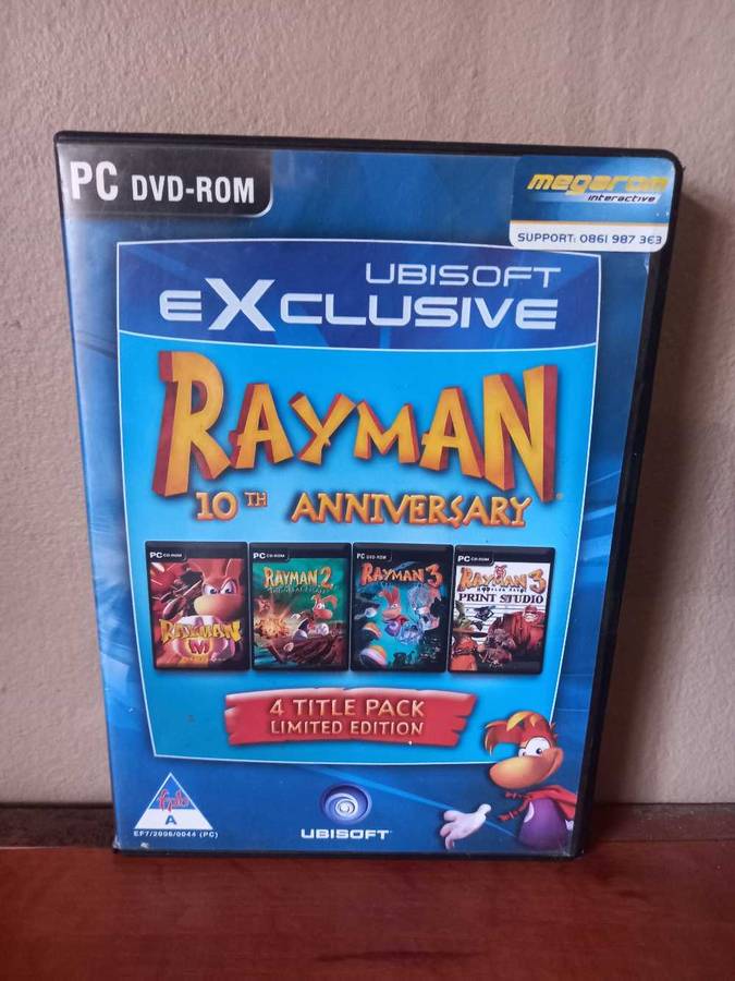 Rayman 10TH Anniversary 4 Title Pack Limited Edition