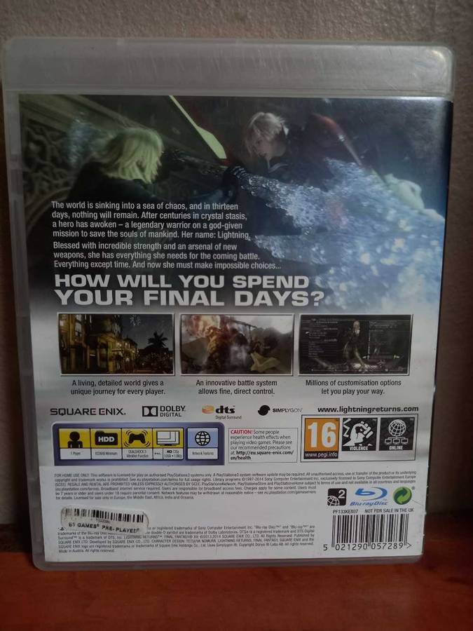 Final Fantasy XIII Lightning Returns