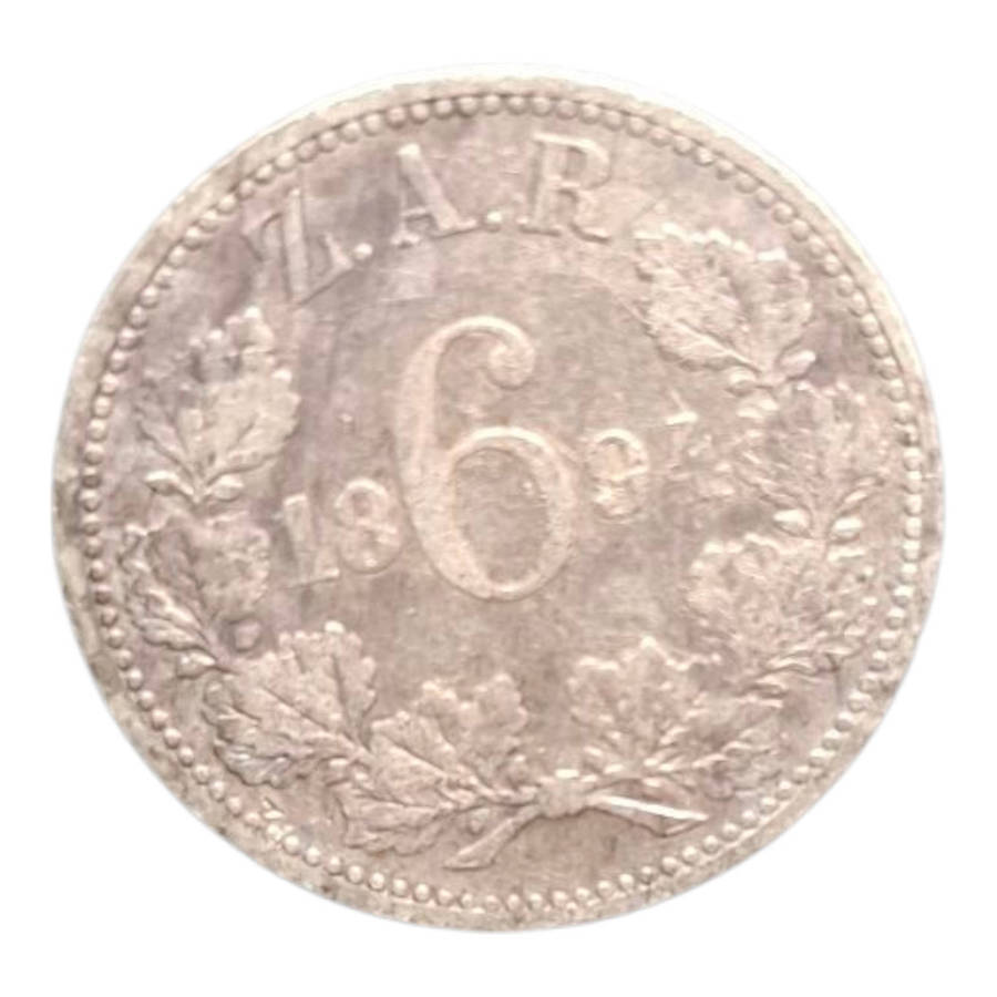 1894 ZAR 6 Pence