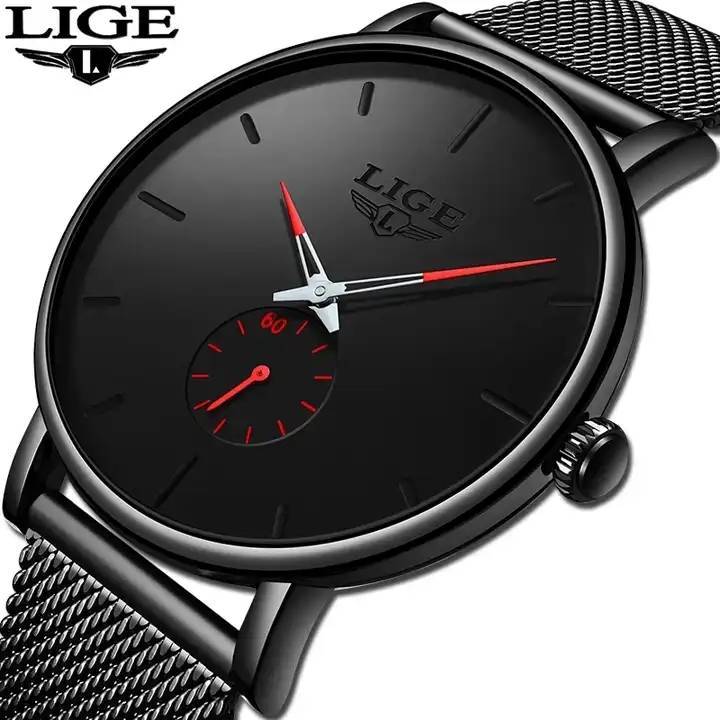 LIGE Minimalist Quartz  Watch