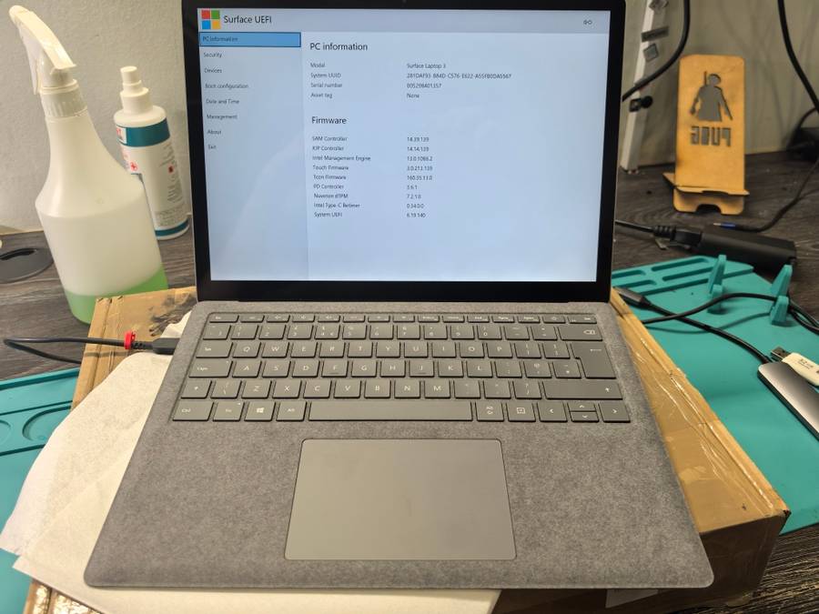 Microsoft Surface Laptop 3 - i7-1065G7 - 16GB RAM - 512GB SSD - 3K Display - Touchscreen