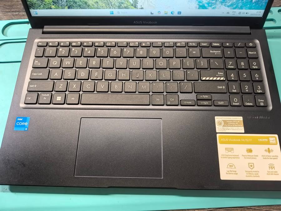 12TH GEN*ASUS VIVOBOOK X1504ZA-i3-1215U-8GB RAM-512GB SSD-FHD