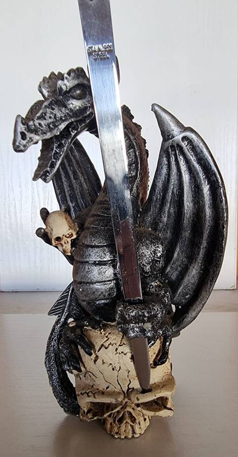 DRAGON - DAGGER Ornamental letter opener