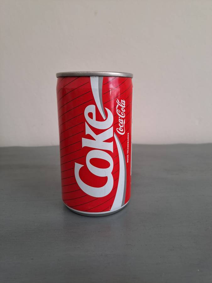 1993 Coca Cola Sealed Can, Swaziland 25th Independence Anniversary, 340ml