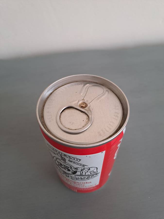 1993 Coca Cola Sealed Can, Swaziland 25th Independence Anniversary, 340ml