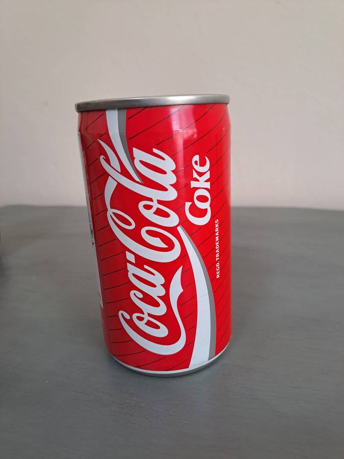 1993 Coca Cola Sealed Can, Swaziland 25th Independence Anniversary, 340ml