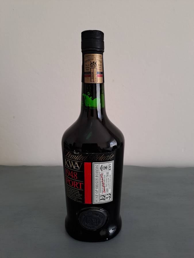 KWV 1948 Port limited release, 750ml. Sealed and full.
