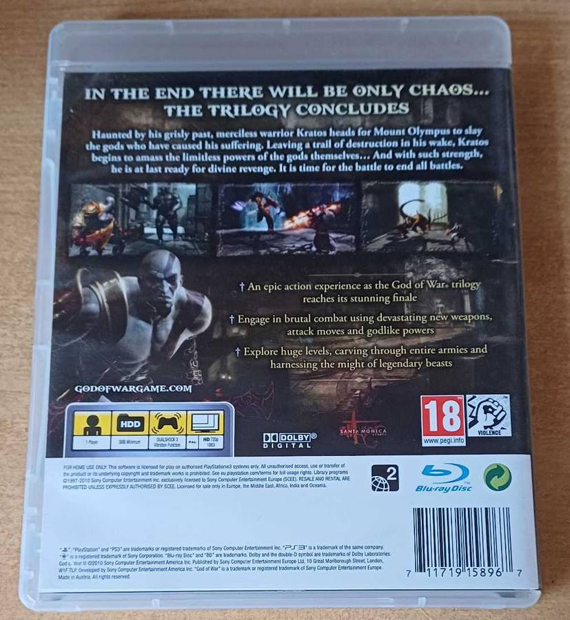 God Of War 3 (PS3)