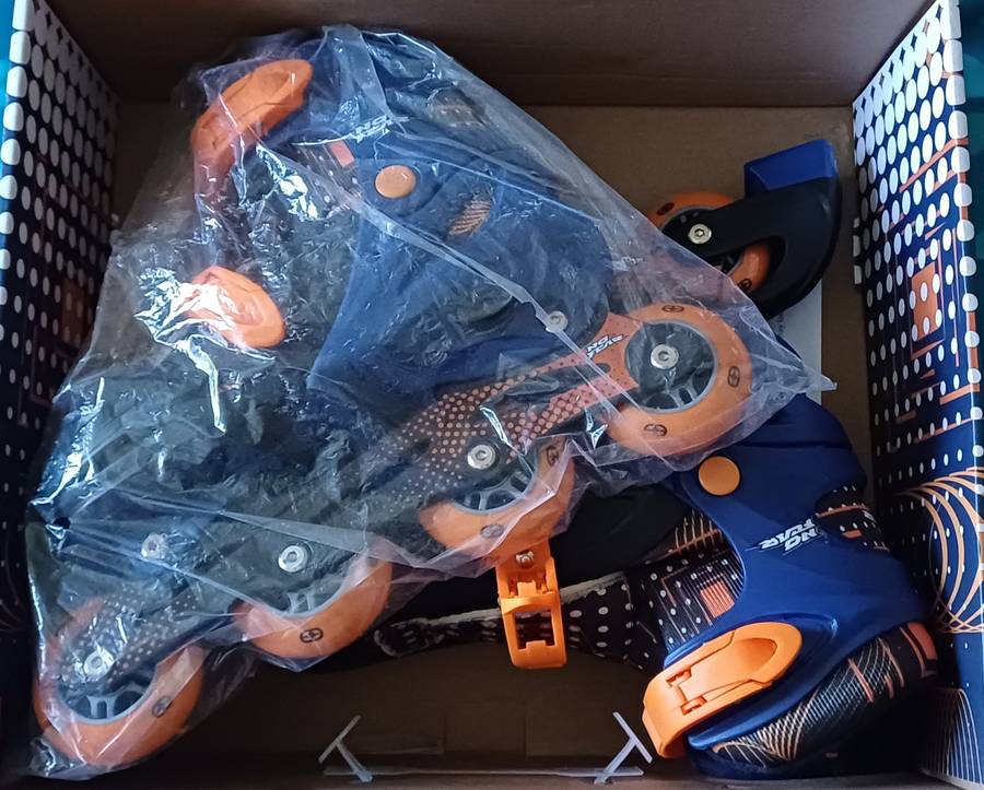 No Fear Inline Skates Rollerblades UK 4-6