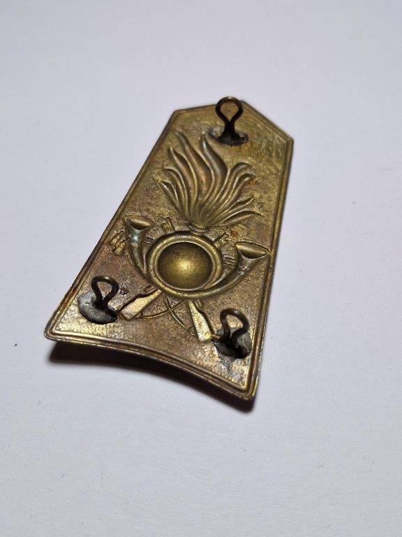 WWII Italian Alpini Infantry Shoulder Board. Lugs replaced