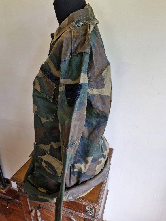 Egypt Woodlands camo jacket. 53 Cm Armpit to Armpit.