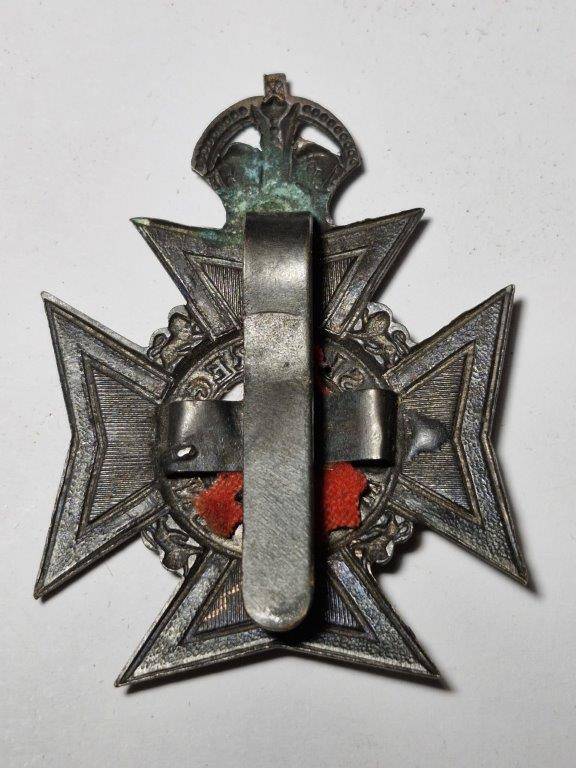 Large Rhodesia Regiment Cap Badge.