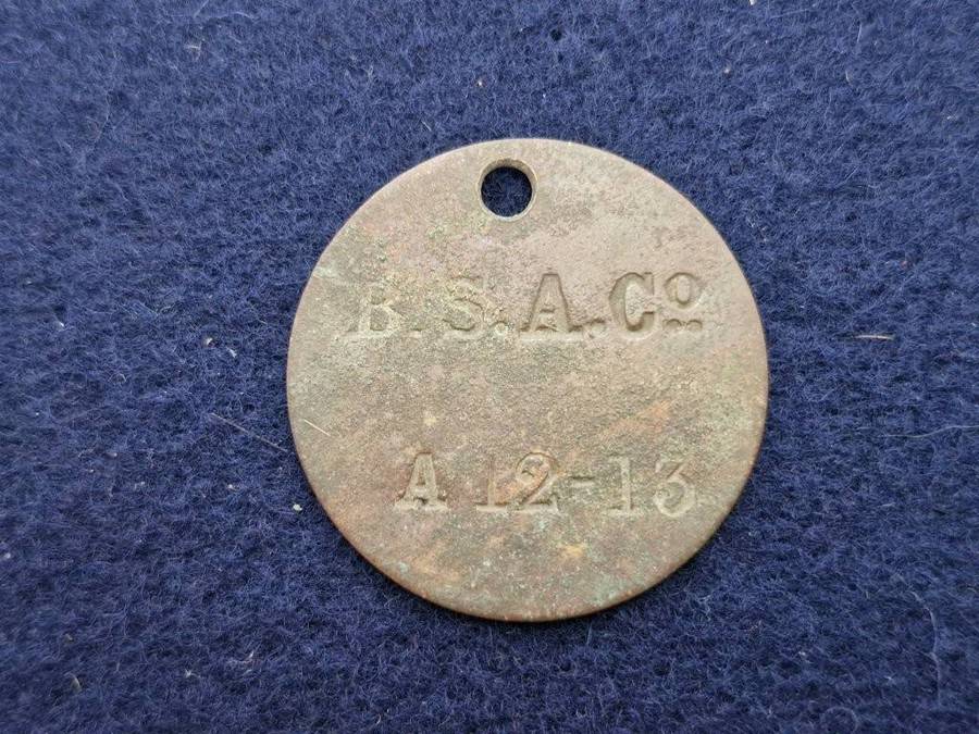 British South Africa Company Hut Tax Token