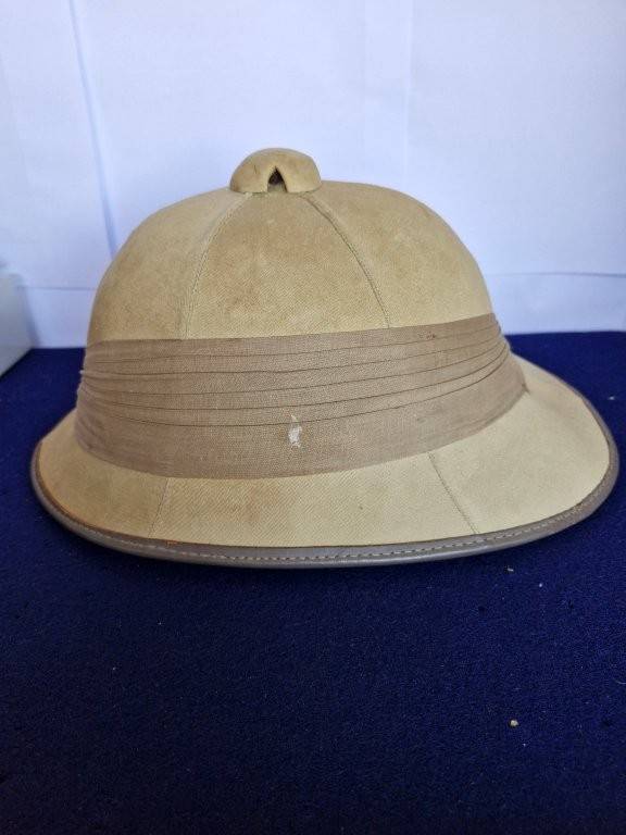 WWII?SARP Pith helmet. Missing the liner