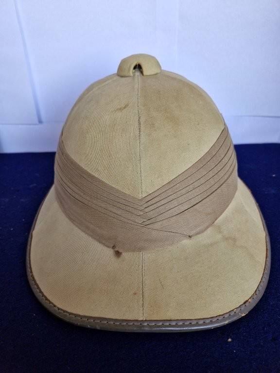 WWII?SARP Pith helmet. Missing the liner