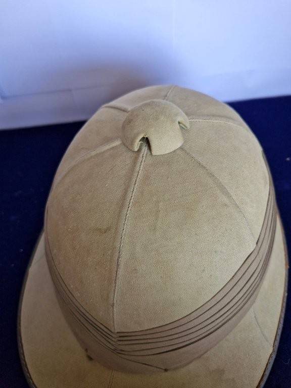 WWII?SARP Pith helmet. Missing the liner