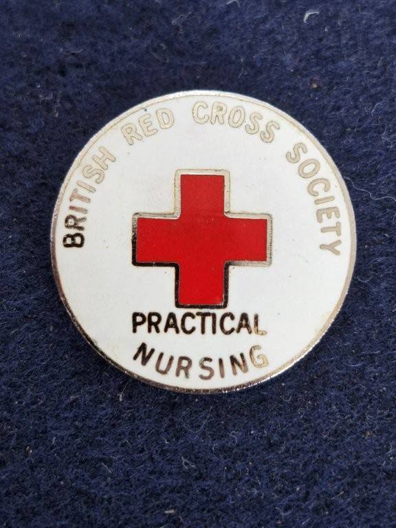 British Red Cross Society Practical Nursing badge