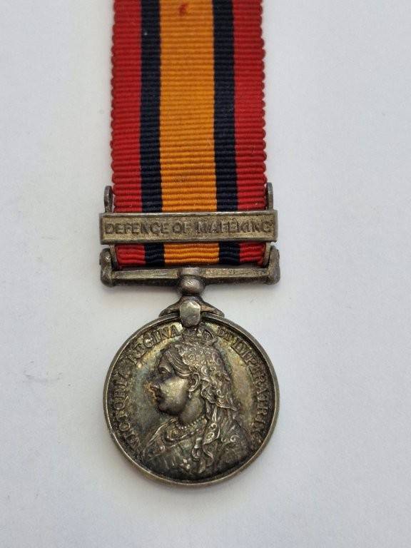 Miniature Boer War Queen's South Africa Medal with Defence of Mafeking Bar