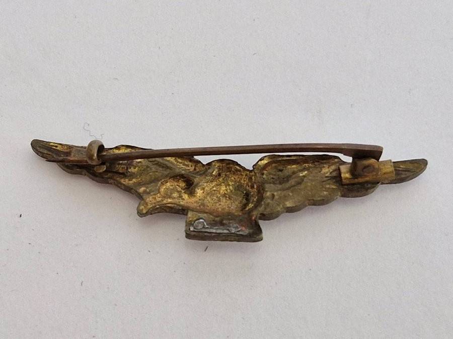 SCARCE BRITISH WW2 ROYAL AIR FORCE RAF METAL PATHFINDER WING