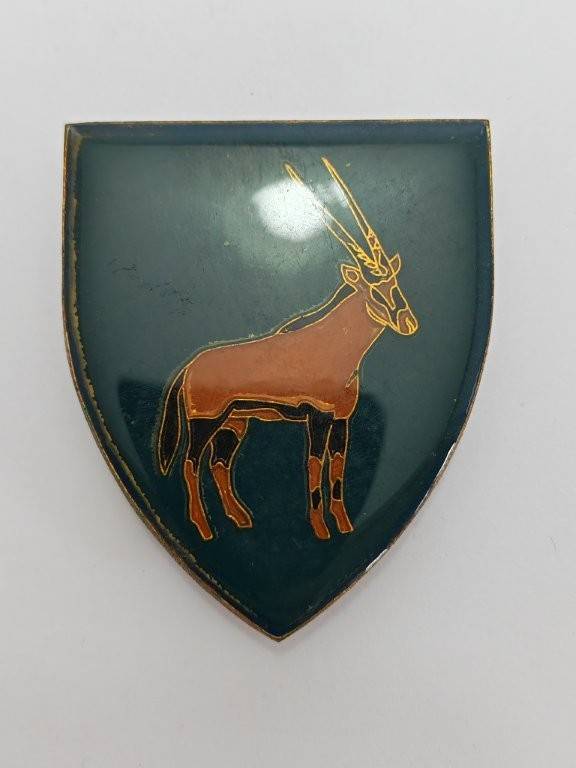 SADF Kalahari Commando Shoulder flash. Pins Intact.
