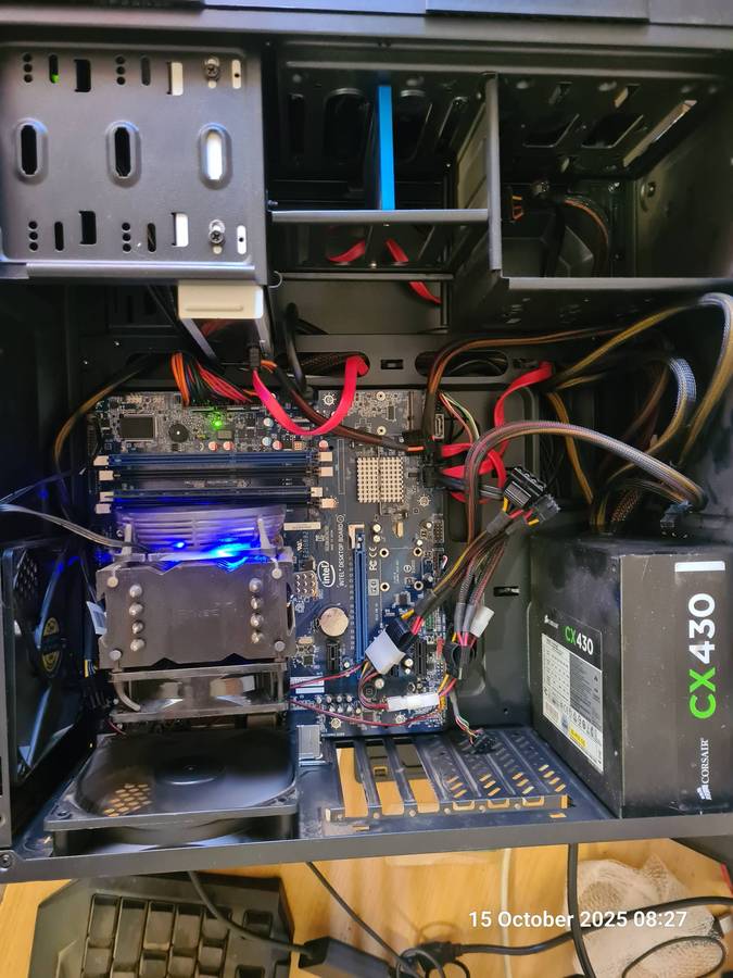 3rd gen i5, 8GB ram, 500GB ssd computer- box only