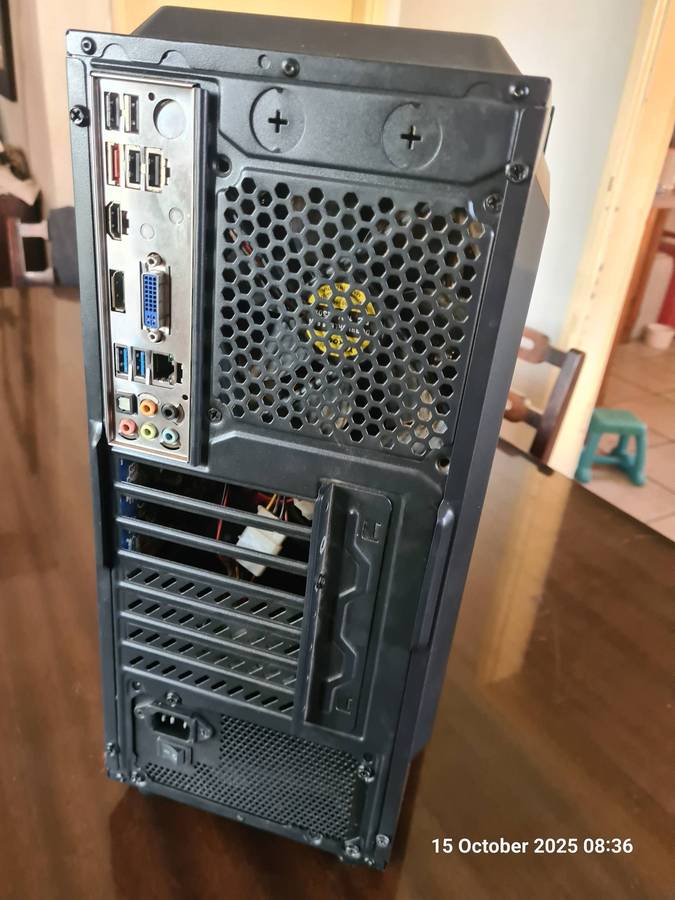 3rd gen i5, 8GB ram, 500GB ssd computer- box only